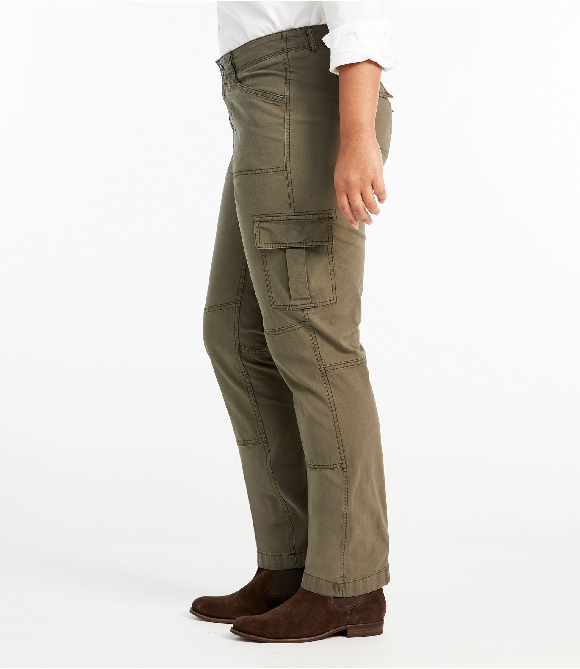 ウィメンズ ストレッチ・キャンバス・カーゴ・パンツ 通販｜L.L.Bean