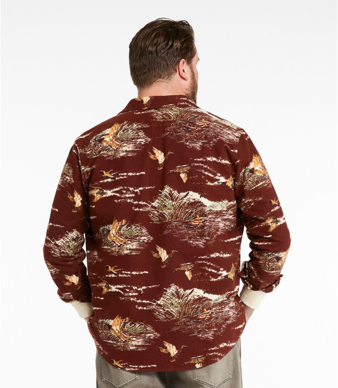 メンズ シグネチャー・1933 シャミー・クロス・シャツ、スリム