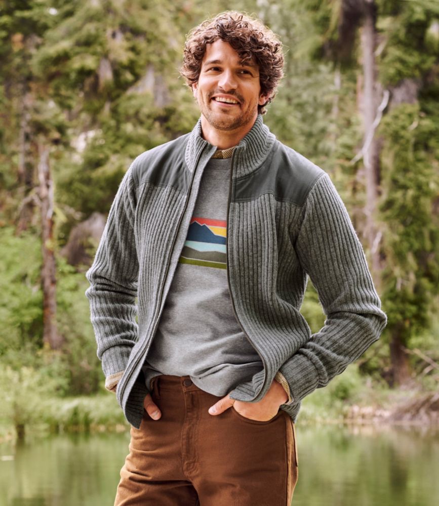 L.L.Bean - エルエルビーン ヘンリーネック コマンド ニット