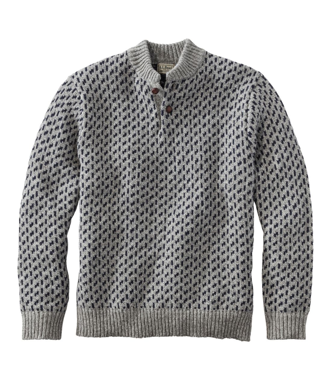 商品画像：00s L.L.Bean ウール100% Vネック ニット セーター エルエル 4