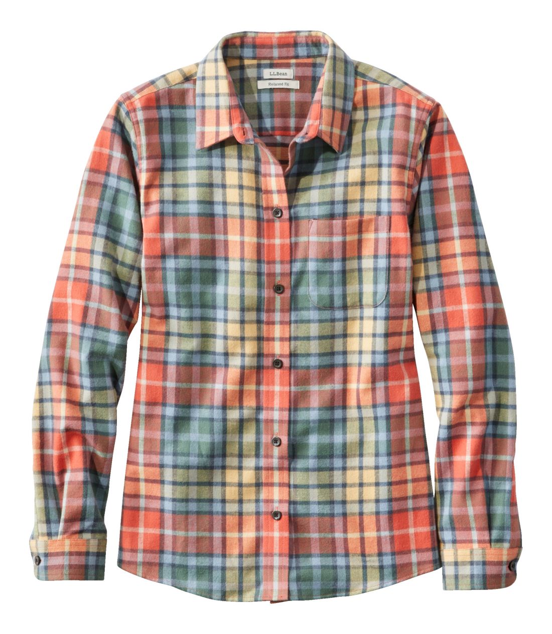 ウィメンズ スコッチ・プラッド・フランネル・シャツ 通販｜L.L.Bean
