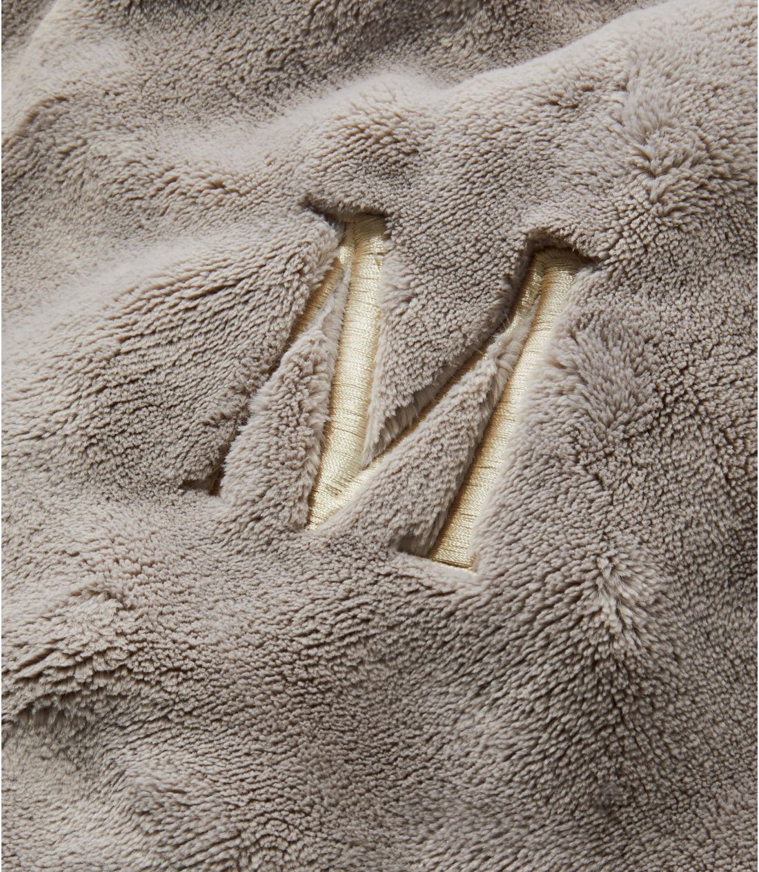 Blue Wicked Plush Throw L.L.Bean
