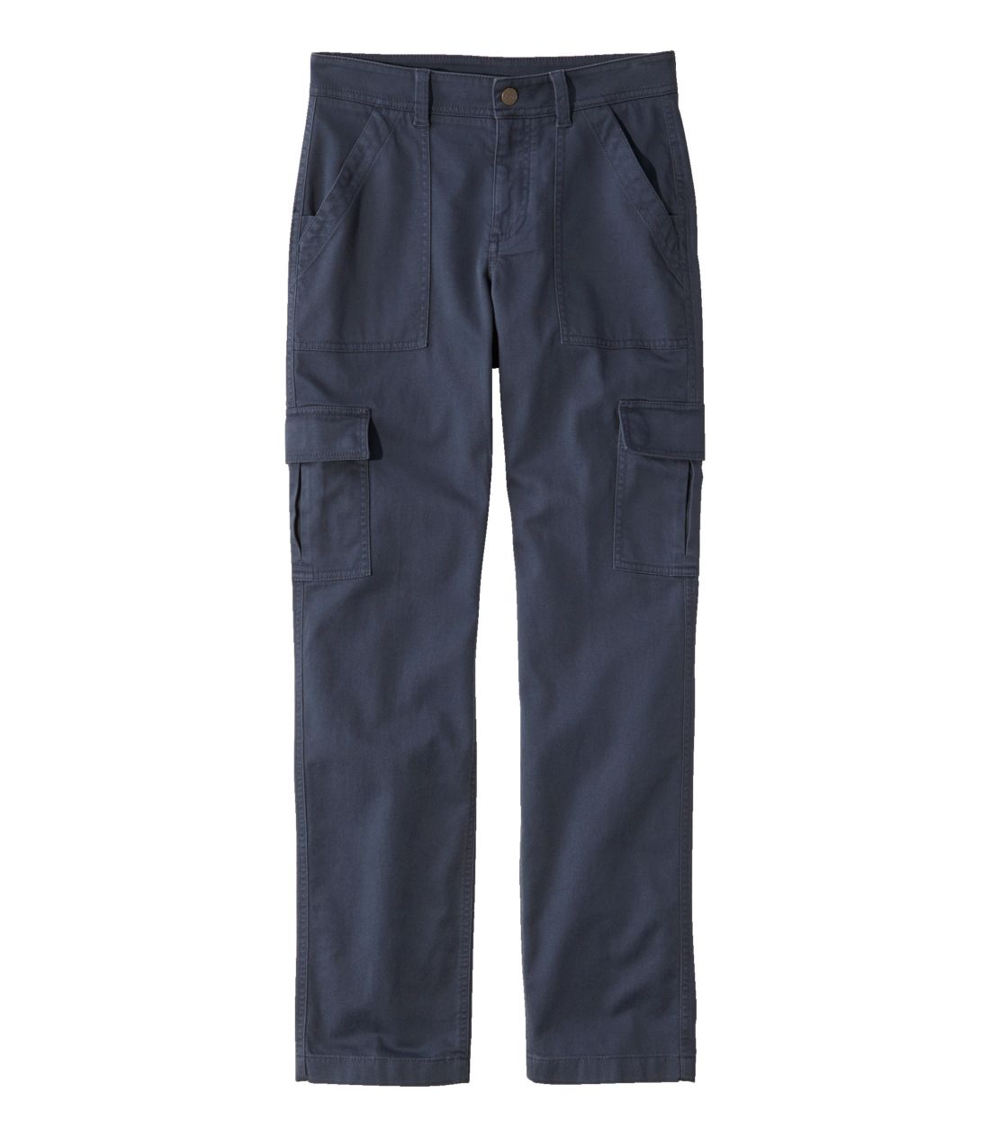 コンフォート・ストレッチ・パンツ、ミッドライズ　ストレートレッグ　カーゴ