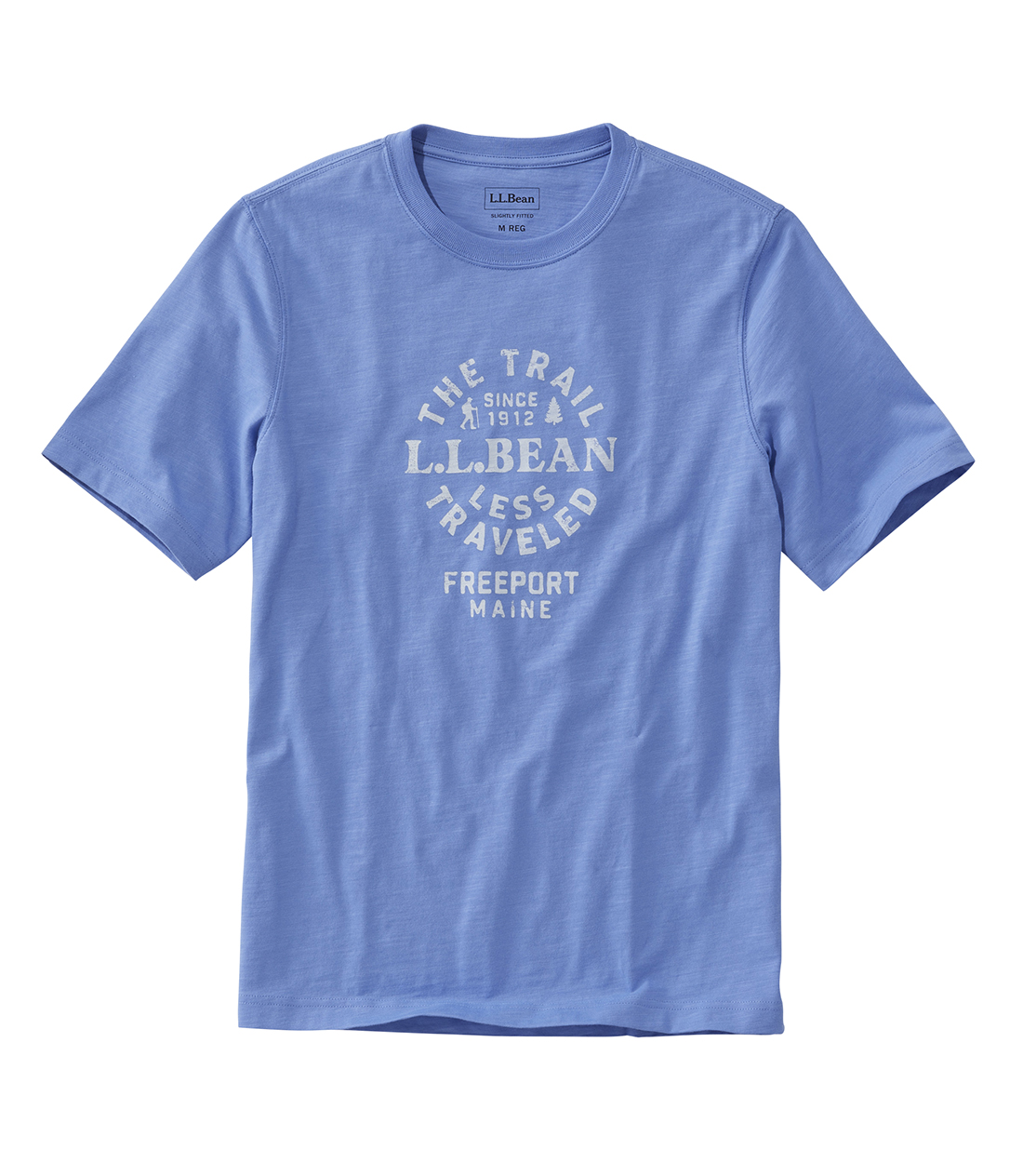 ジャパン・フィット　レイクウォッシュ・オーガニック・コットン・グラフィック・ティ