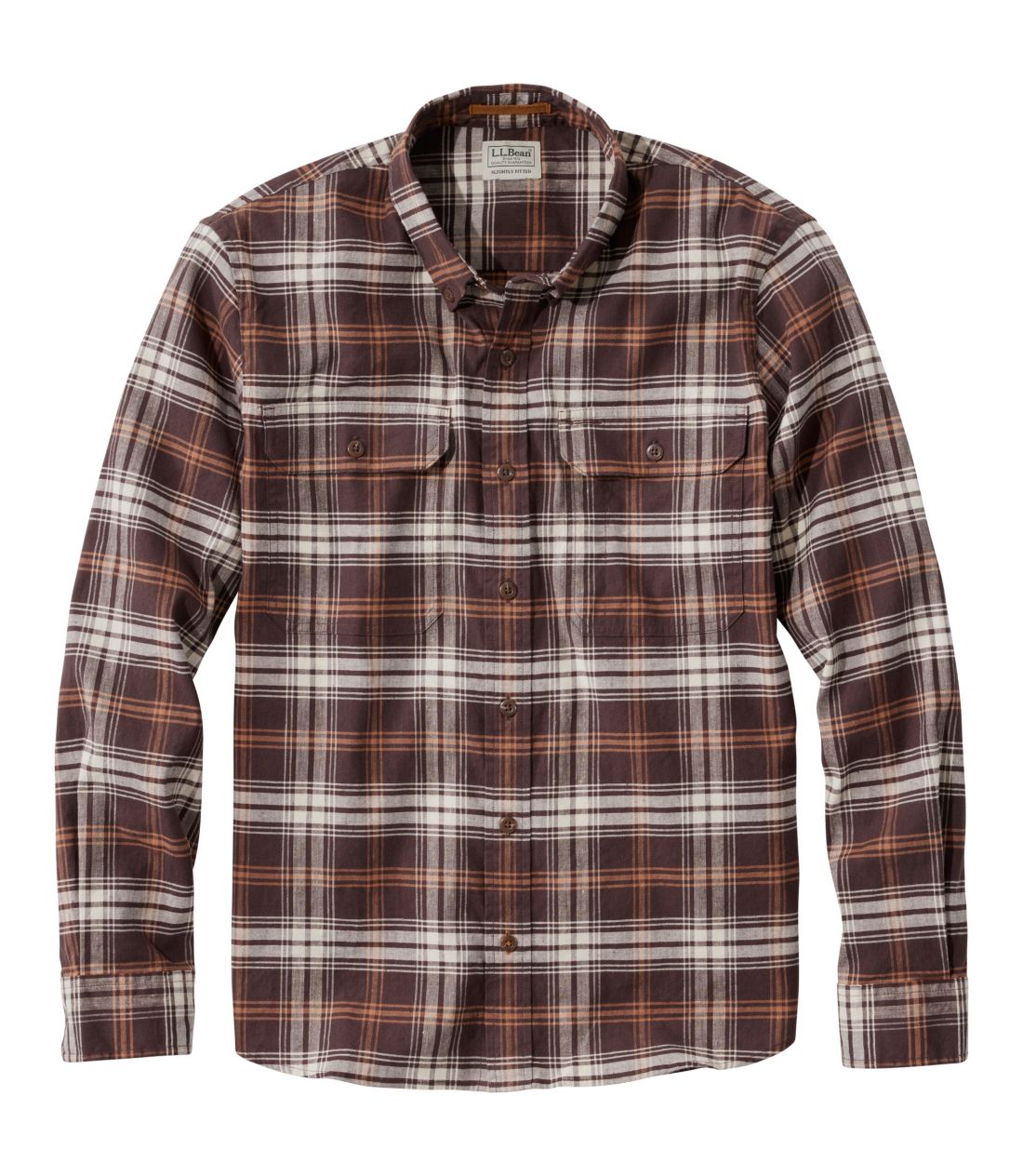 ストーンコースト・ヘンプ・シャツ、スライトリー・フィット　プラッド