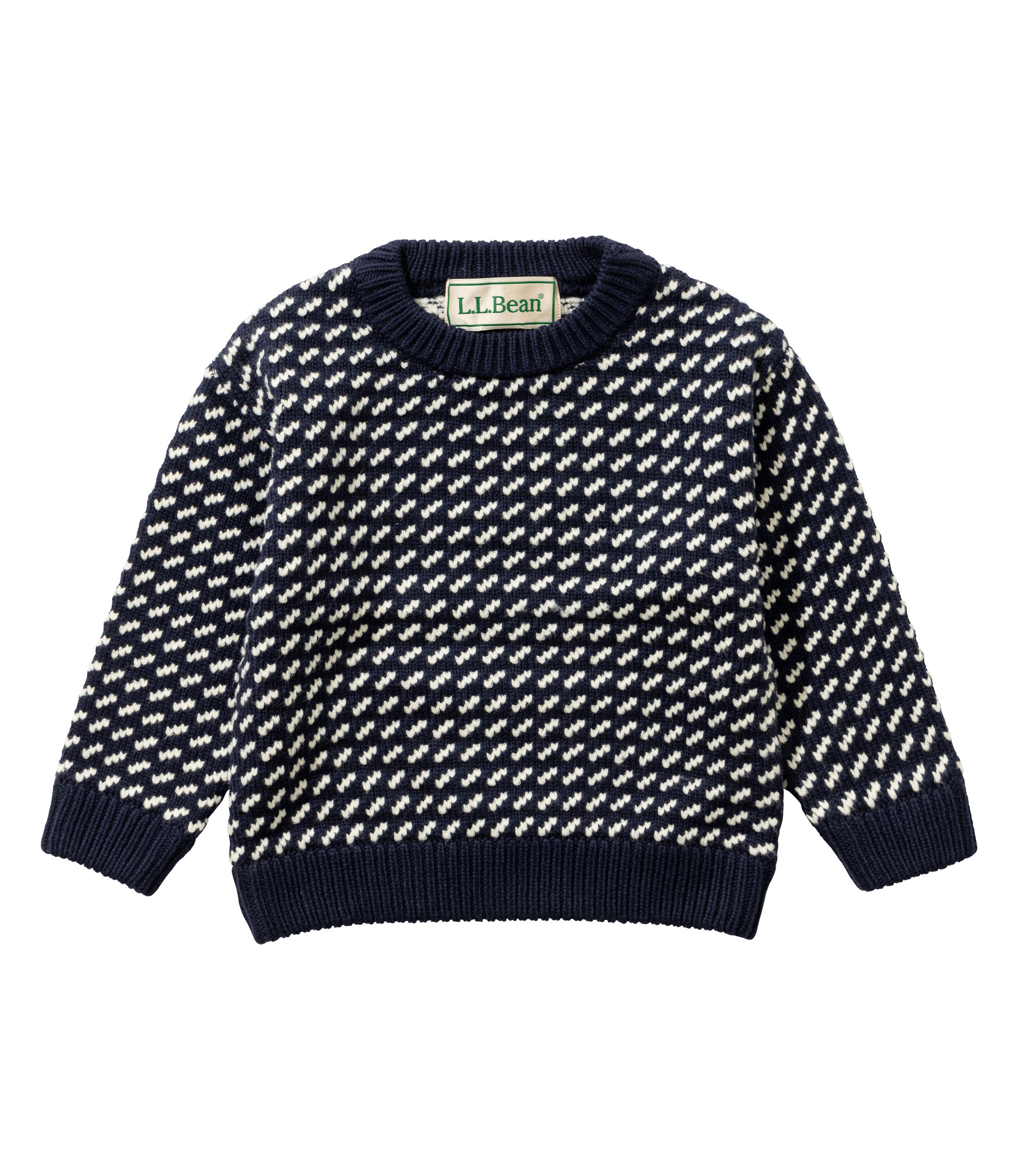 LbYEEFCEEHbVuEZ[^[Eo[YAC^Kids' Wayne Washable Sweater Bird's-Eye