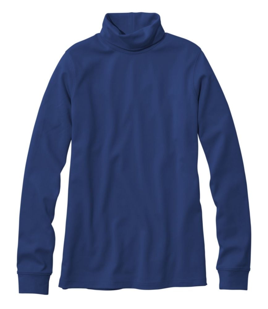 �G���E�G���E�r�[���E�e�B�A�����@�^�[�g���l�b�N�^Women's L.L.Bean Tee, Interlock Turtleneck Long-Sleeve