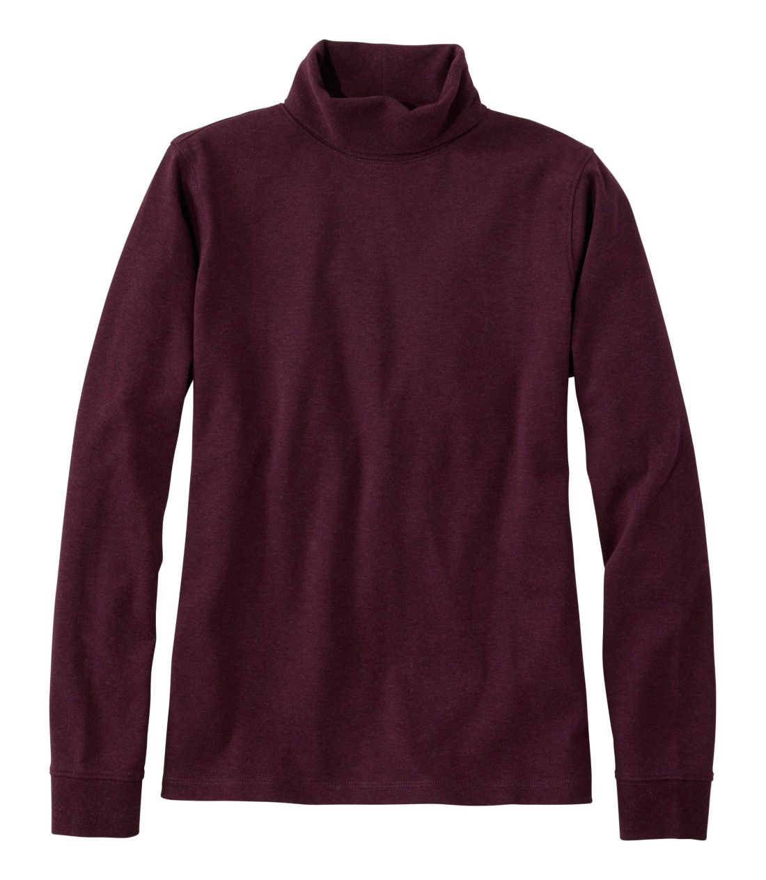 �G���E�G���E�r�[���E�e�B�A�����@�^�[�g���l�b�N�^Women's L.L.Bean Tee, Interlock Turtleneck Long-Sleeve
