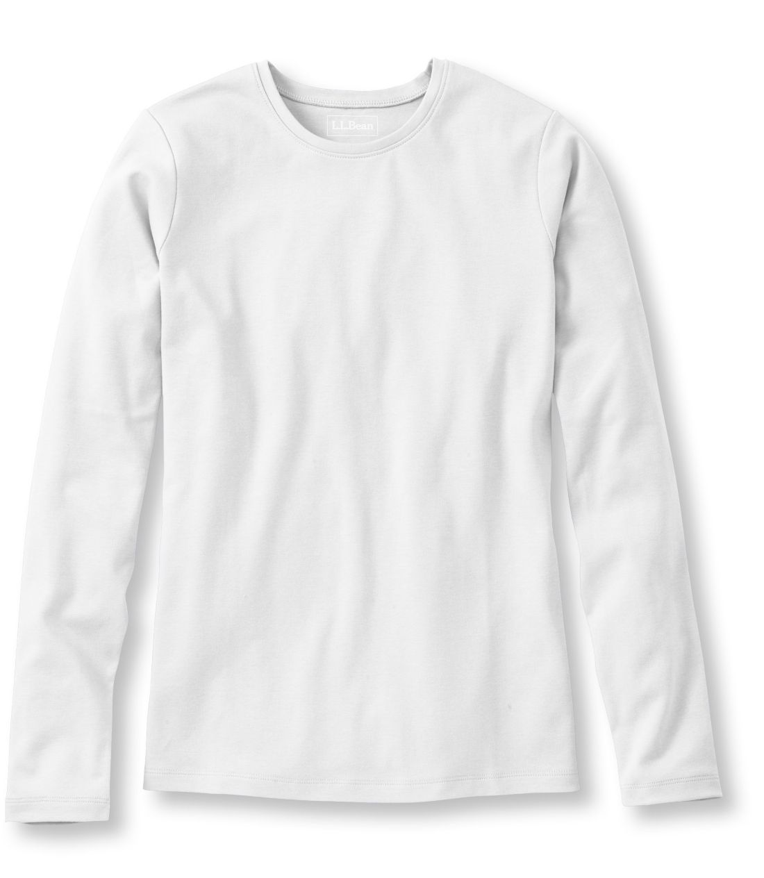 �G���E�G���E�r�[���E�e�B�A�����@�N���[�l�b�N�^Women's L.L.Bean Tee, Long-Sleeve Crewneck