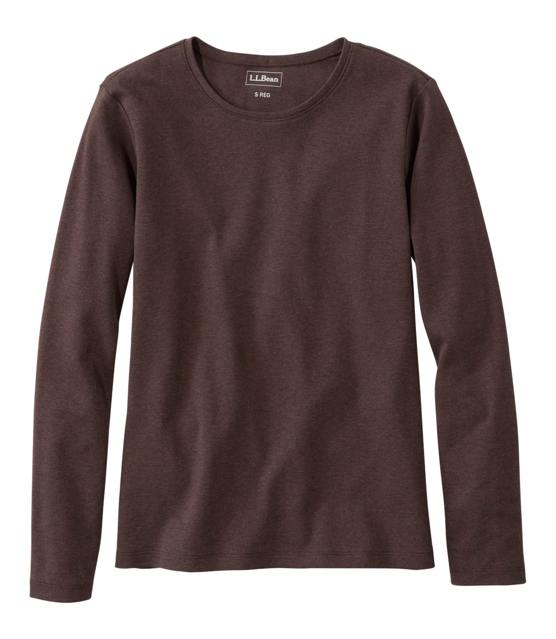 �G���E�G���E�r�[���E�e�B�A�����@�N���[�l�b�N�^Women's L.L.Bean Tee, Long-Sleeve Crewneck