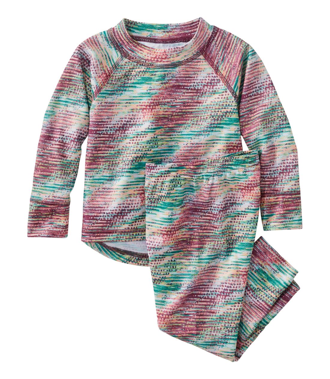 �c���E�E�B�P�b�h�E�E�H�[���E�~�b�h�E�F�C�g�E�A���_�[�E�G�A�E�Z�b�g�A�v�����g�^Toddlers' Wicked Warm Midweight Underwear Set, Print