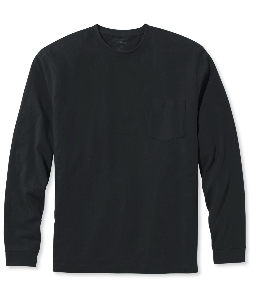 �P�A�t���[�E�A���V�������J�u���E�e�B�A�����@�|�P�b�g�t���^Men's Carefree Unshrinkable Tee, Long-Sleeve with Pocket