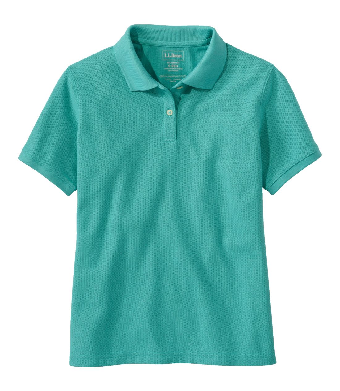 �v���~�A���E�_�u���E�G���E�|���V���c�A�����b�N�X�E�t�B�b�g�@�����^Women's Premium Double L Polo Shirt, Relaxed Fit Short-Sleeve