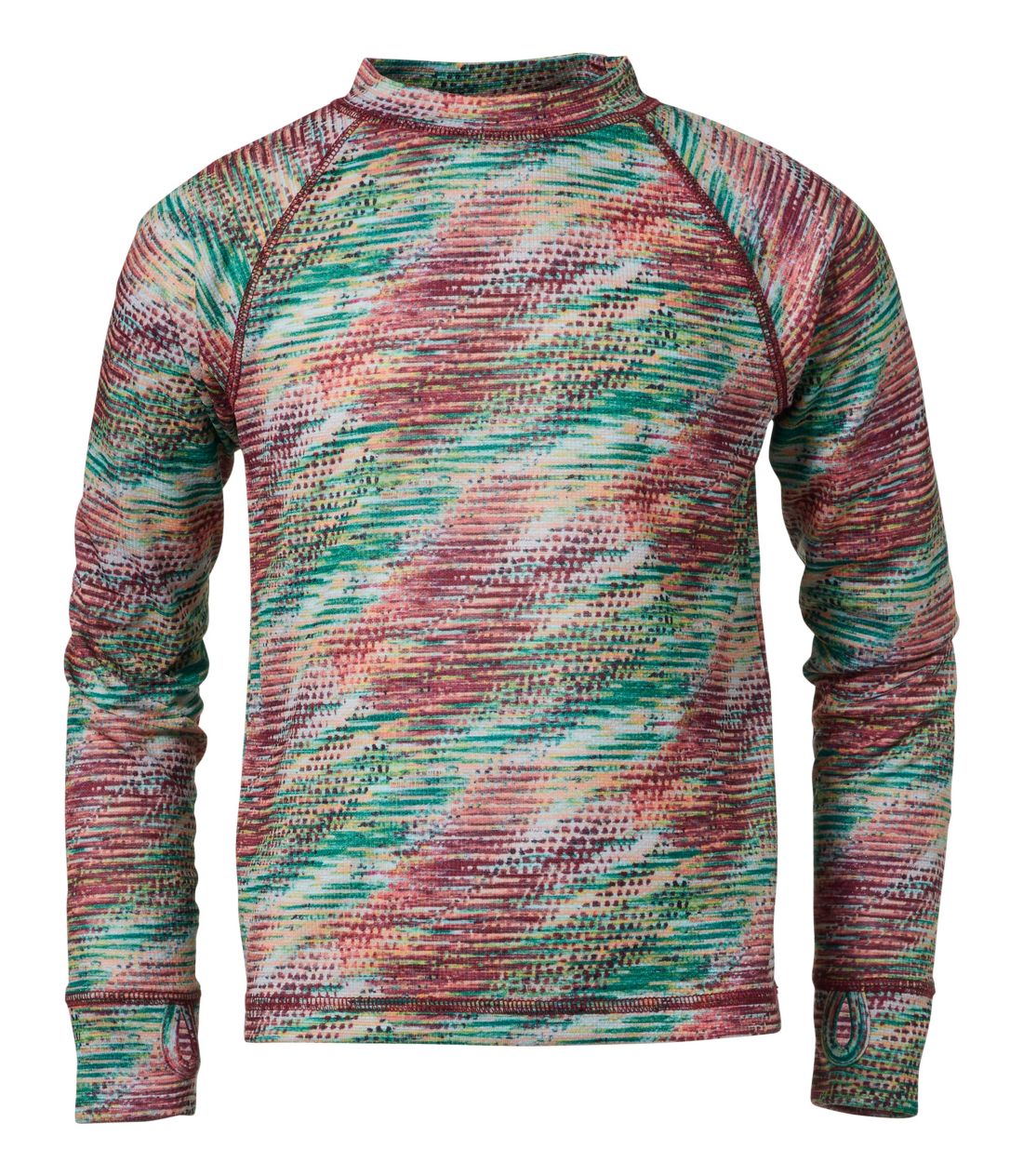 �L�b�Y�E�E�B�P�b�h�E�E�H�[���E�g�b�v�A�v�����g�@�����x�̌����^Kids' Wicked Warm Top, Print Midweight