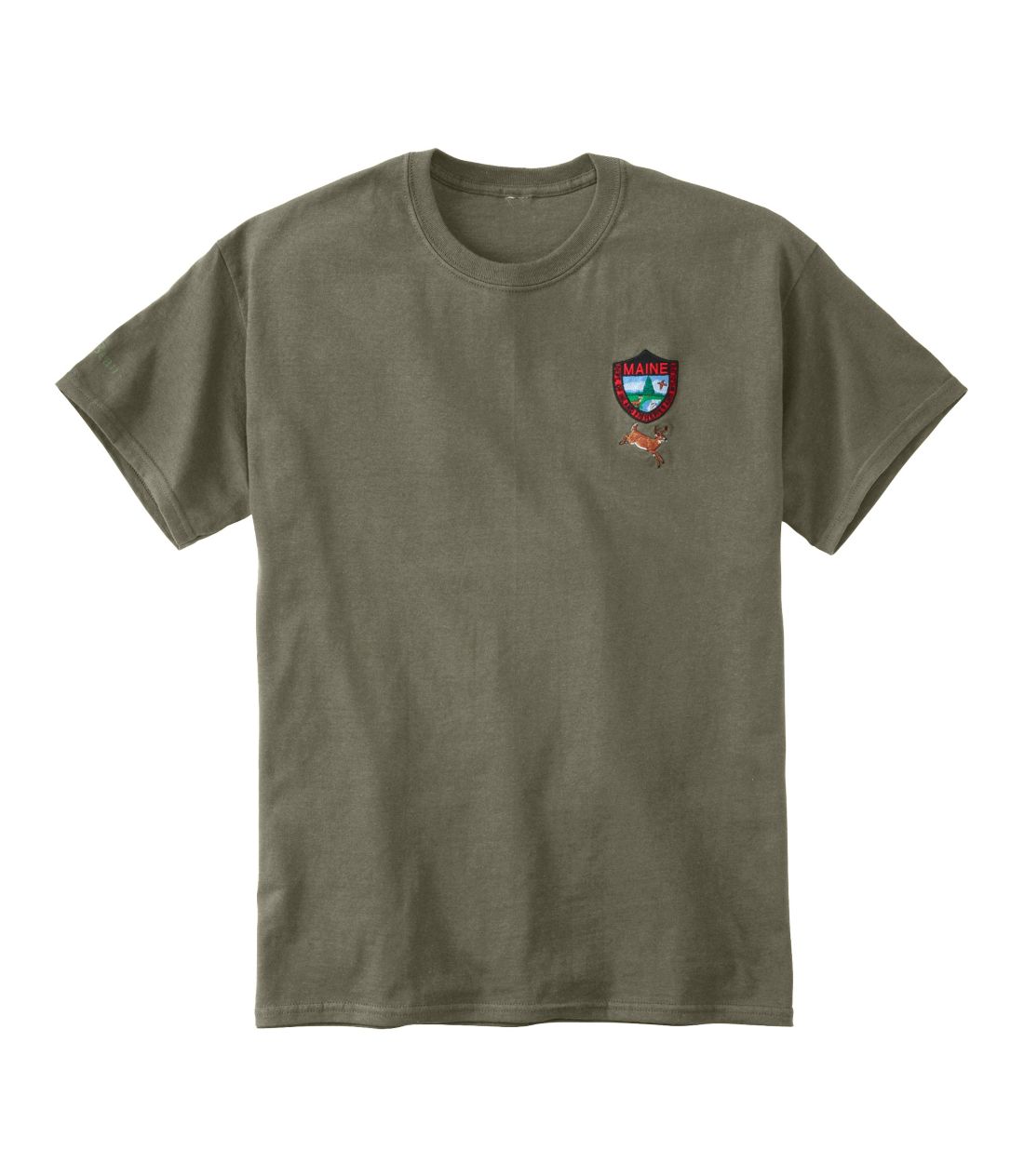 MIF&W eBA@zCge[EfBA^Men's Maine Inland Fisheries and Wildlife Tee, White-Tailed Deer
