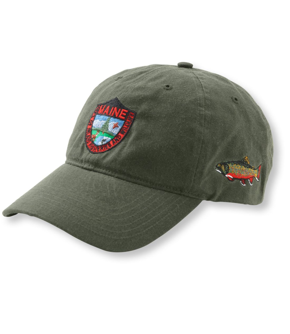 MIF&W bNXNXEnbgAubNEgEg^Adults' MIF&W Waxcloth Hat, Brook Trout