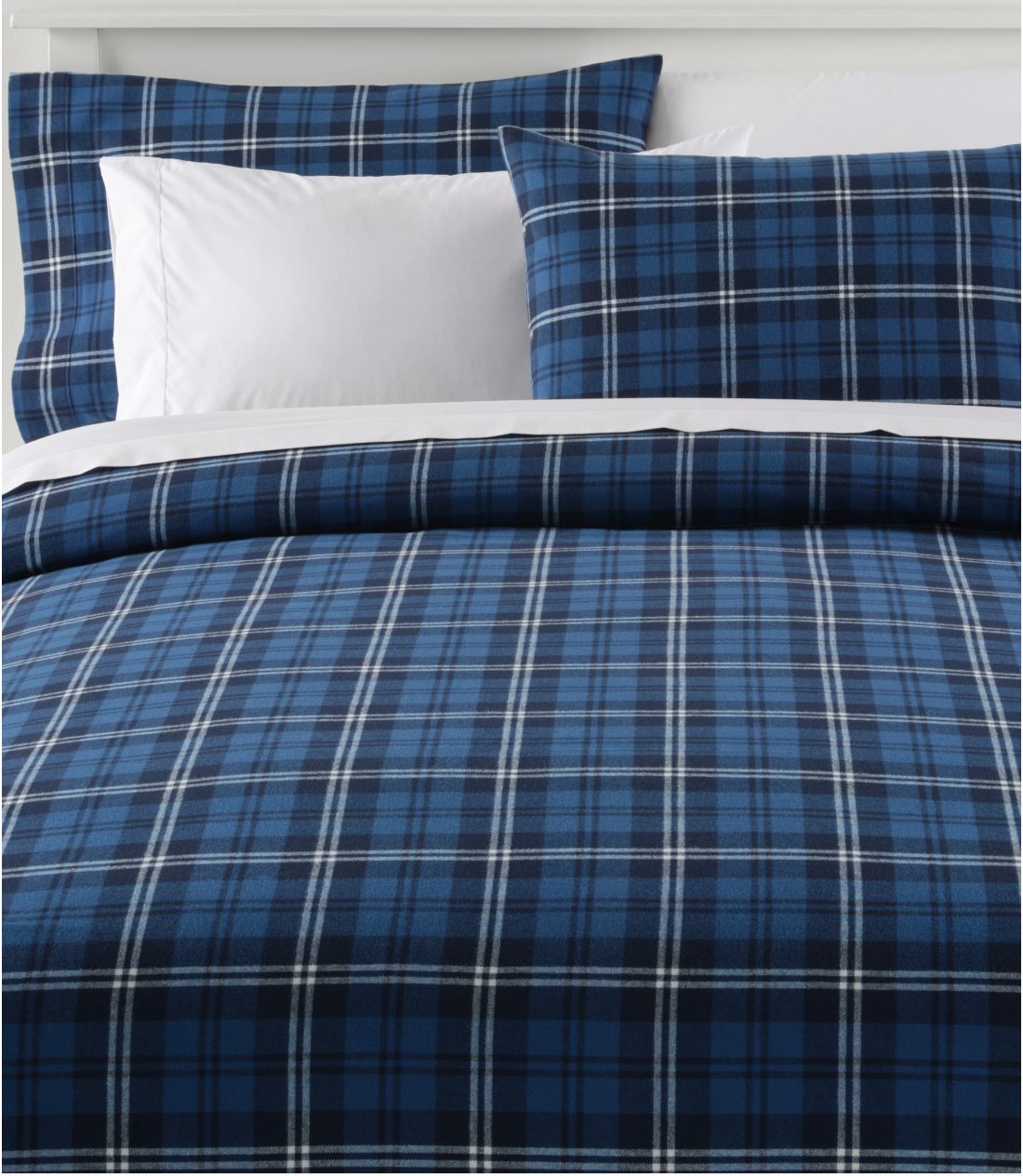 we[WEV~[EtlERtH[^[EJo[Avbh^Heritage Chamois Flannel Comforter Cover, Plaid