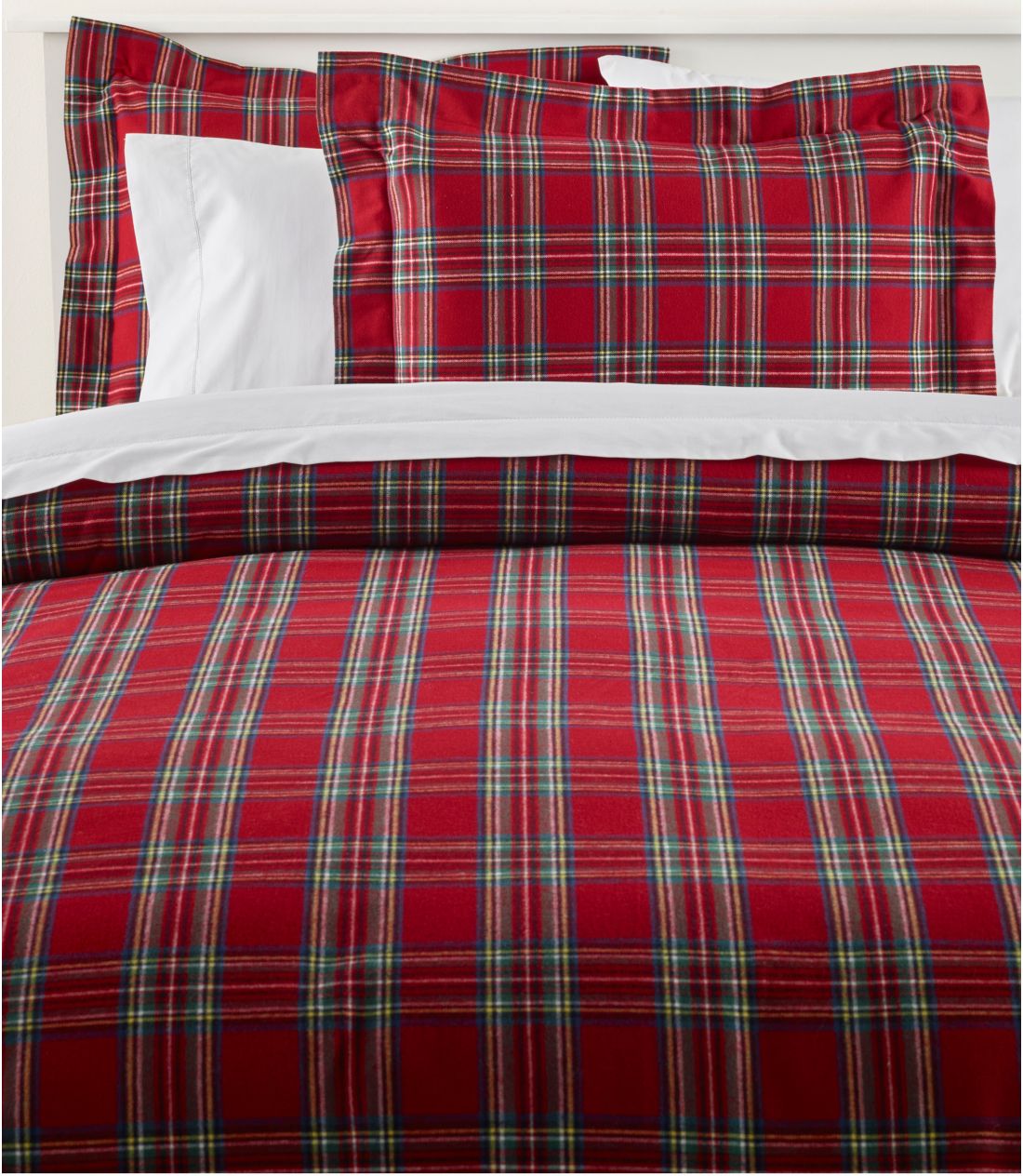 we[WEV~[EtlERtH[^[EJo[Avbh^Heritage Chamois Flannel Comforter Cover, Plaid