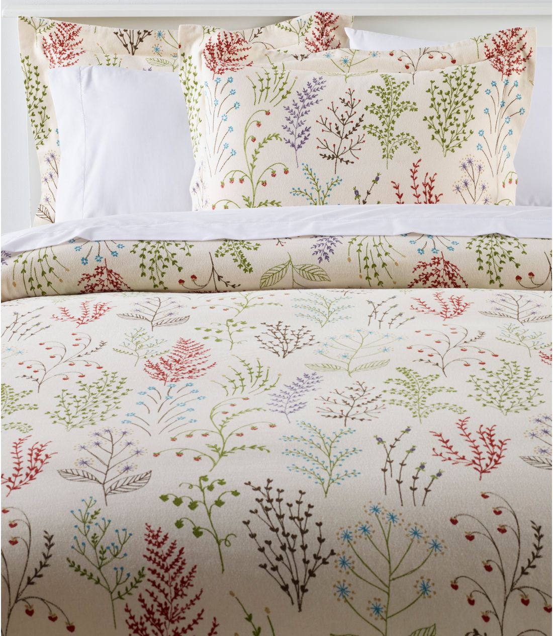 Eg\tgERtH[gEtlERtH[^[EJo[ERNVA{^jJEt[^Ultrasoft Comfort Flannel Comforter Cover Collection, Botanical Floral