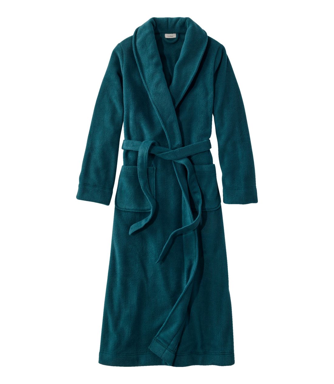 EB^[Et[XE[uAbvEtg^Women's Winter Fleece Robe, Wrap-Front