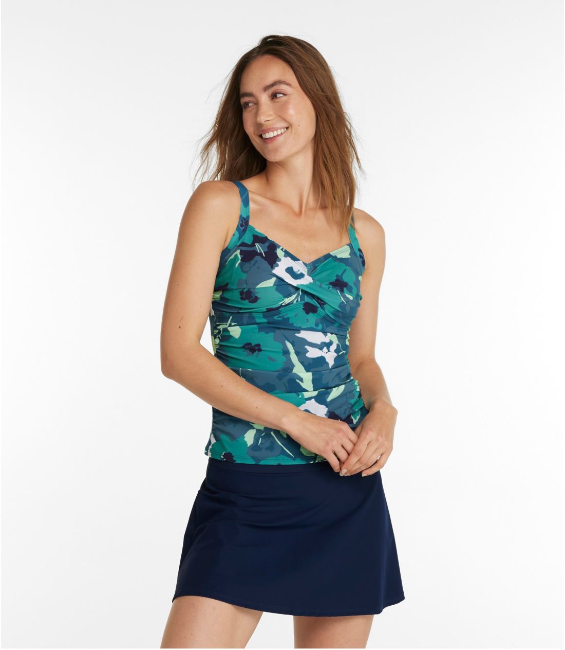 VFCsOEXCEGAA^L[jEgbv@vg^Women's Shaping Swimwear, Tankini Top Print