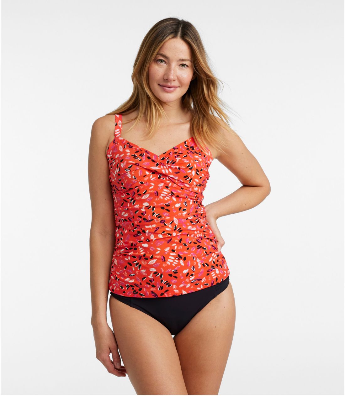 VFCsOEXCEGAA^L[jEgbv@vg^Women's Shaping Swimwear, Tankini Top Print