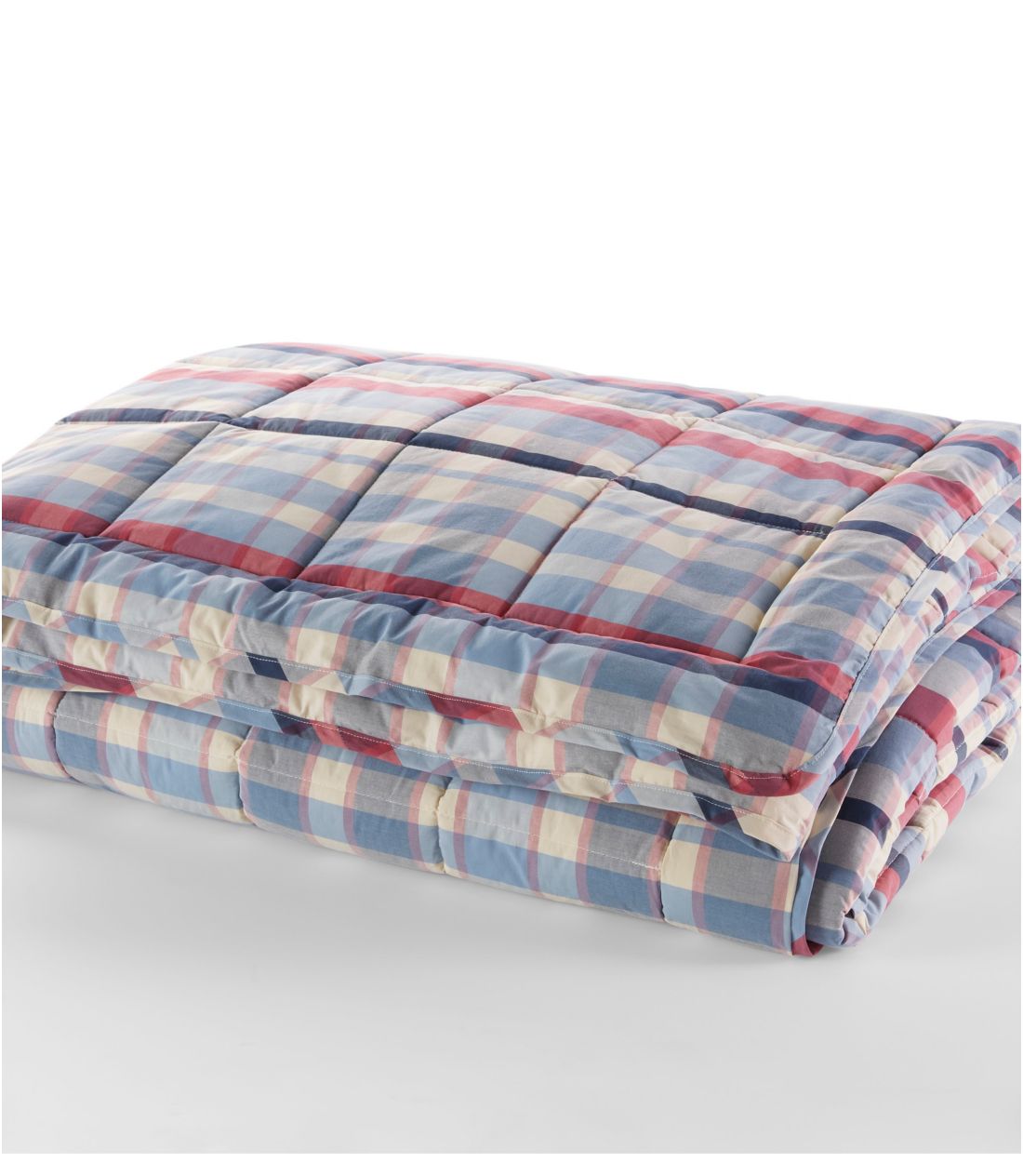 �E���g���\�t�g�E�R�b�g���E�R���t�H�[�^�[�A�v���b�h�^Ultrasoft Cotton Comforter, Plaid
