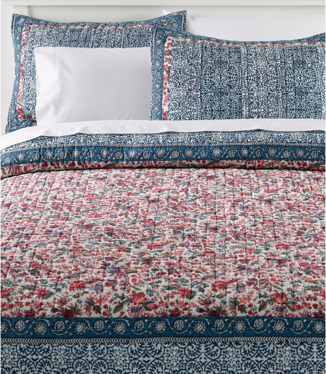 {[_[Et[ELgERNV^Border Floral Quilt Collection