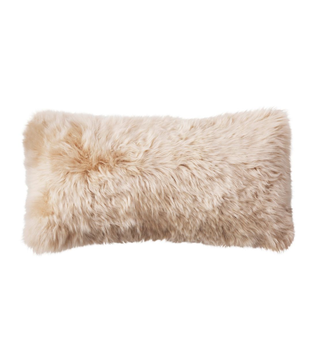 V[vXLEX[Es[AN^O[^Sheepskin Throw Pillow, Rectangular