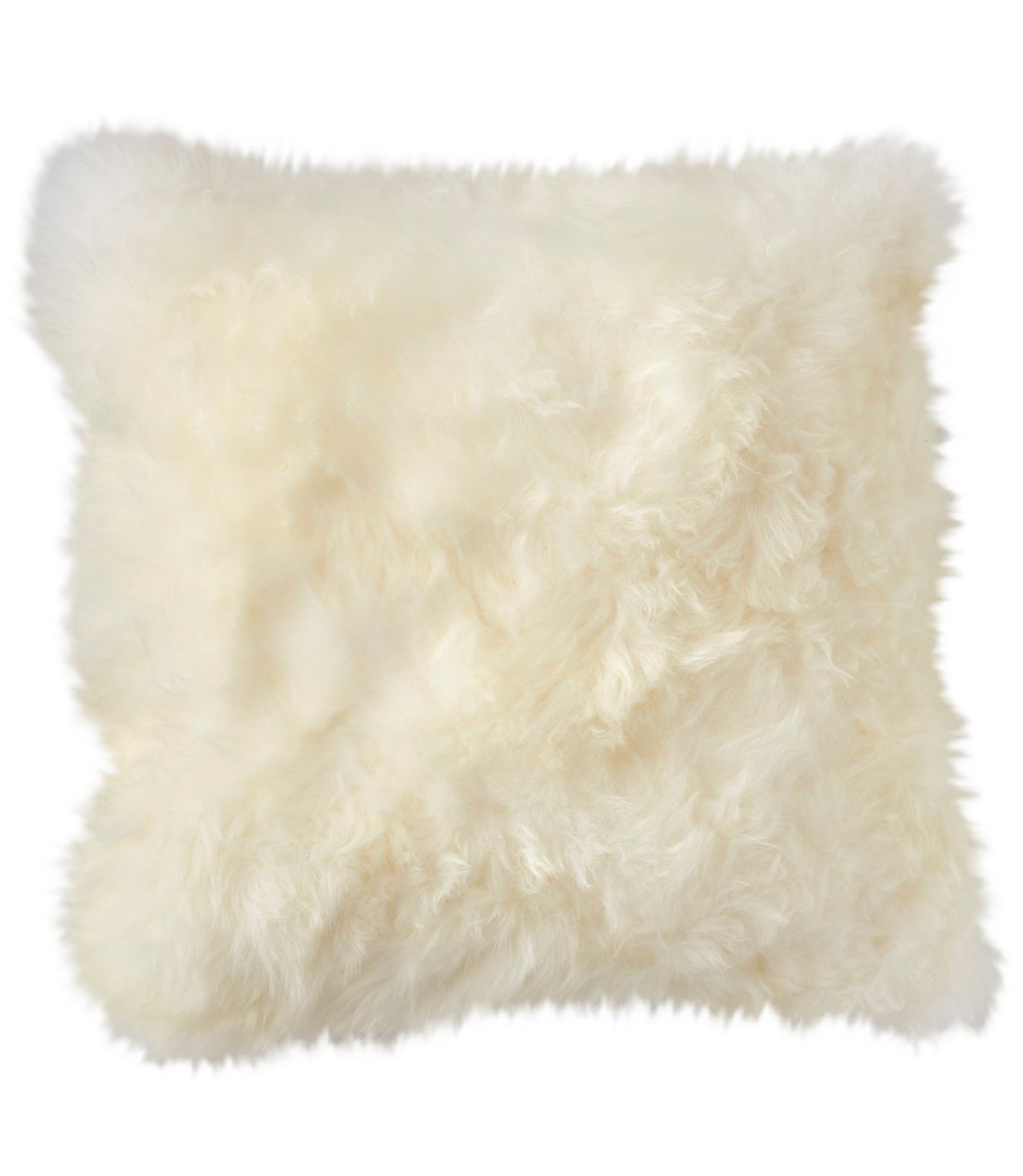 V[vXLEX[Es[AXNGA^Sheepskin Throw Pillow, Square