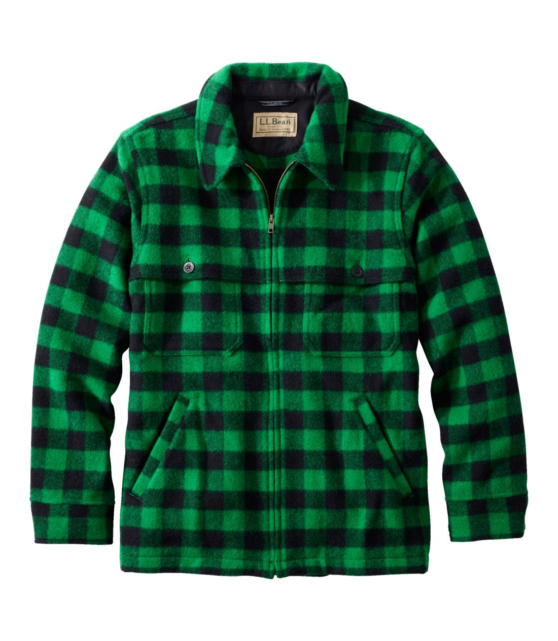CEKChEWbvtgEWbNVcAvbh^Men's Maine Guide Zip-Front Jac-Shirt, Plaid