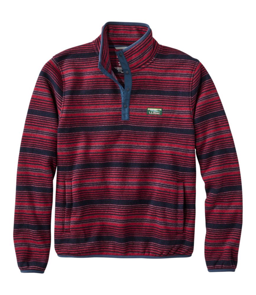 GEGEr[EZ[^[Et[XEvI[o[Avg^Men's L.L.Bean Sweater Fleece Pullover, Print