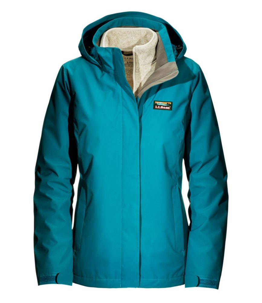 GEGEr[EZ[^[Et[X 3C1 WPbg^Women's L.L.Bean Sweater Fleece 3-in-1 Jacket