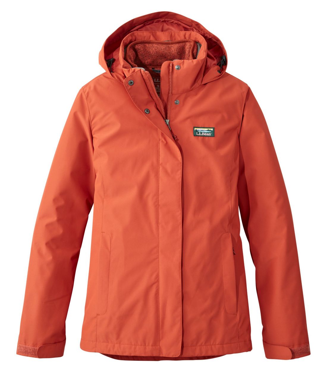 GEGEr[EZ[^[Et[X 3C1 WPbg^Women's L.L.Bean Sweater Fleece 3-in-1 Jacket