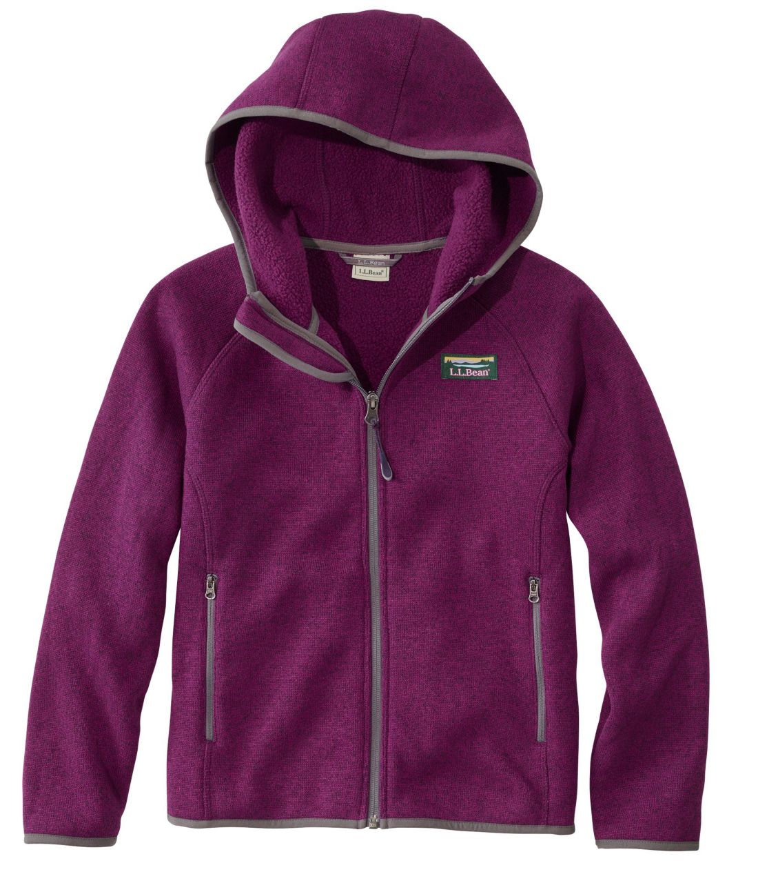 LbYEGEGEr[EZ[^[Et[XAt[ht^Kids' L.L.Bean Sweater Fleece, Hooded
