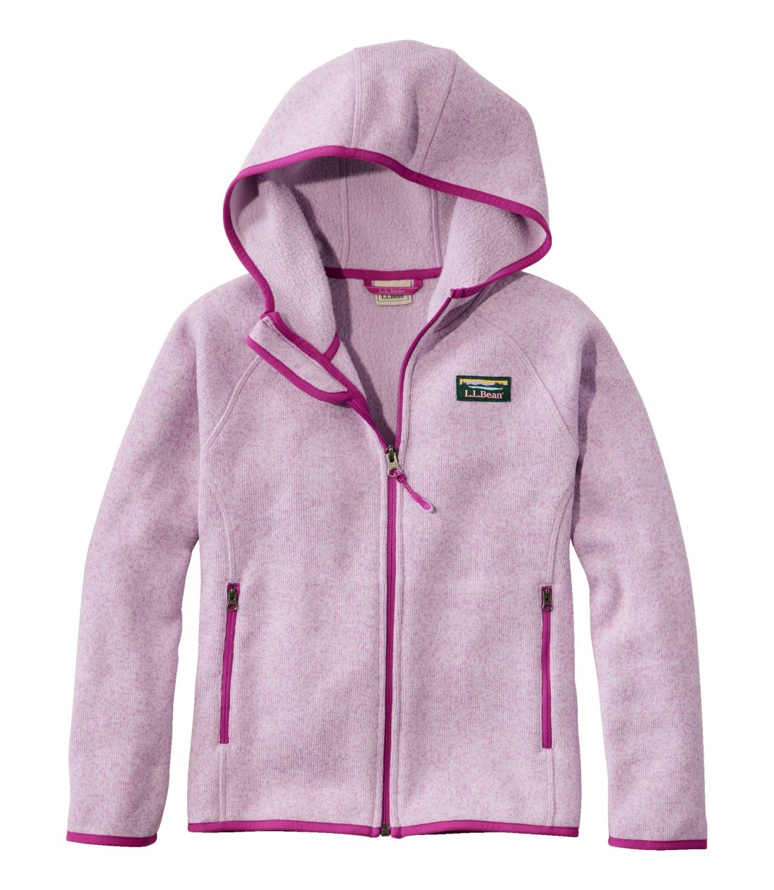LbYEGEGEr[EZ[^[Et[XAt[ht^Kids' L.L.Bean Sweater Fleece, Hooded