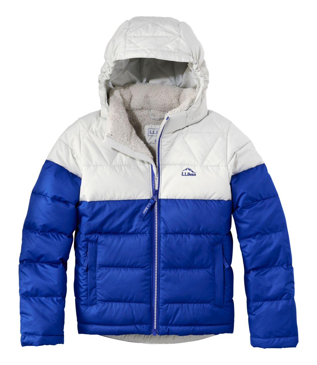 LbYEGEGEr[E_EEWPbgAJ[ubN^Kids' L.L.Bean Down Jacket, Colorblock