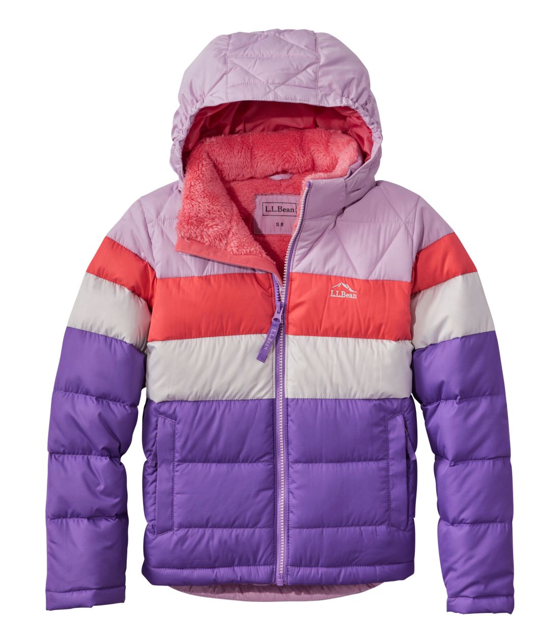 LbYEGEGEr[E_EEWPbgAJ[ubN^Kids' L.L.Bean Down Jacket, Colorblock