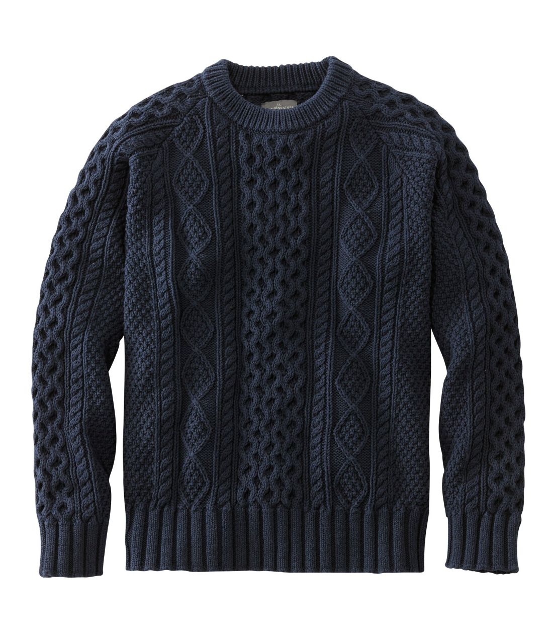 VOl`[ERbgEtBbV[}EZ[^[^Men's Signature Cotton Fisherman Sweater