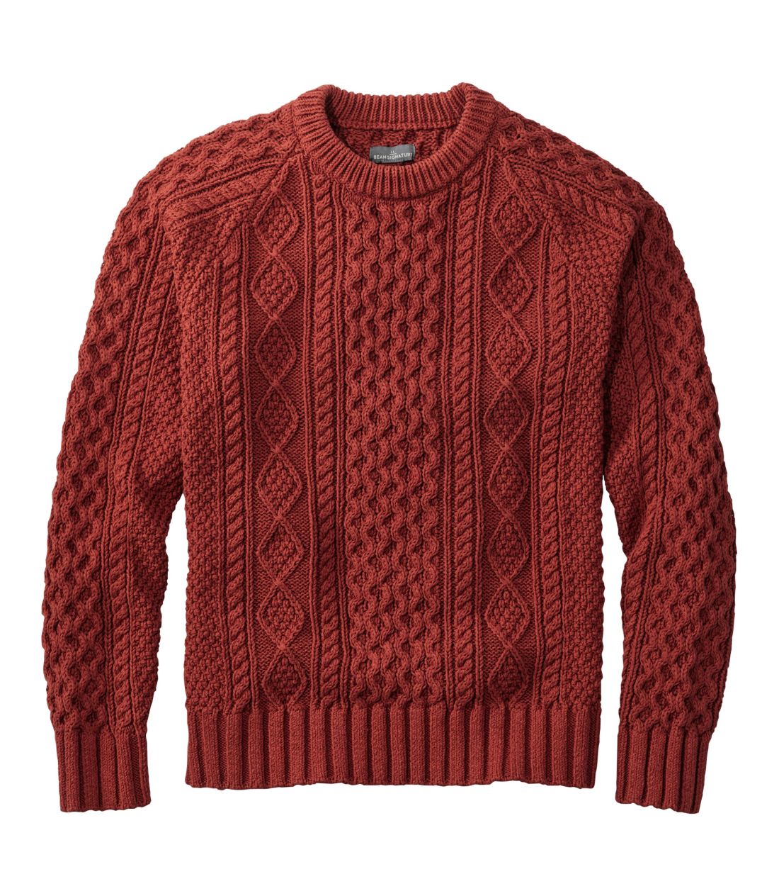 VOl`[ERbgEtBbV[}EZ[^[^Men's Signature Cotton Fisherman Sweater