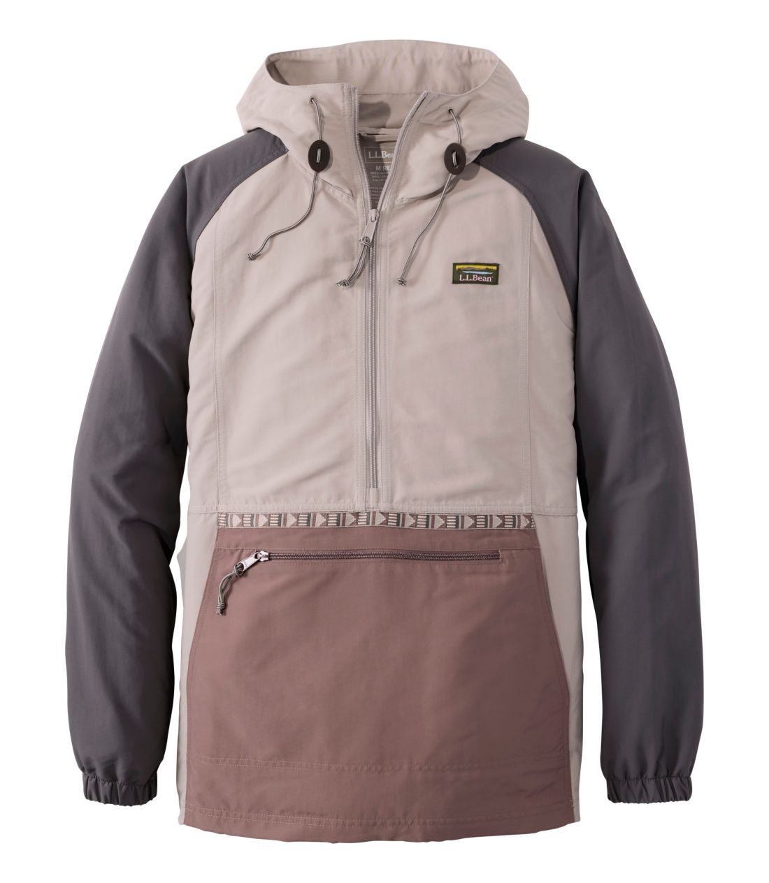 �}�E���e���E�N���V�b�N�E�A�m���b�N�A�}���`�J���[�^Men's Mountain Classic Anorak, Multi-Color