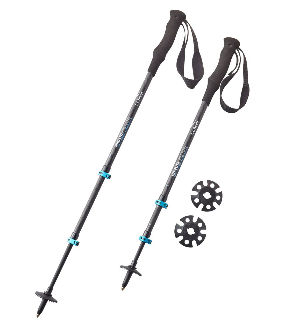 nCNCg 4 V[YEJ[{ERpNgEnCLOE|[^Women's Hikelite 4 Season Carbon Compact Hiking Poles