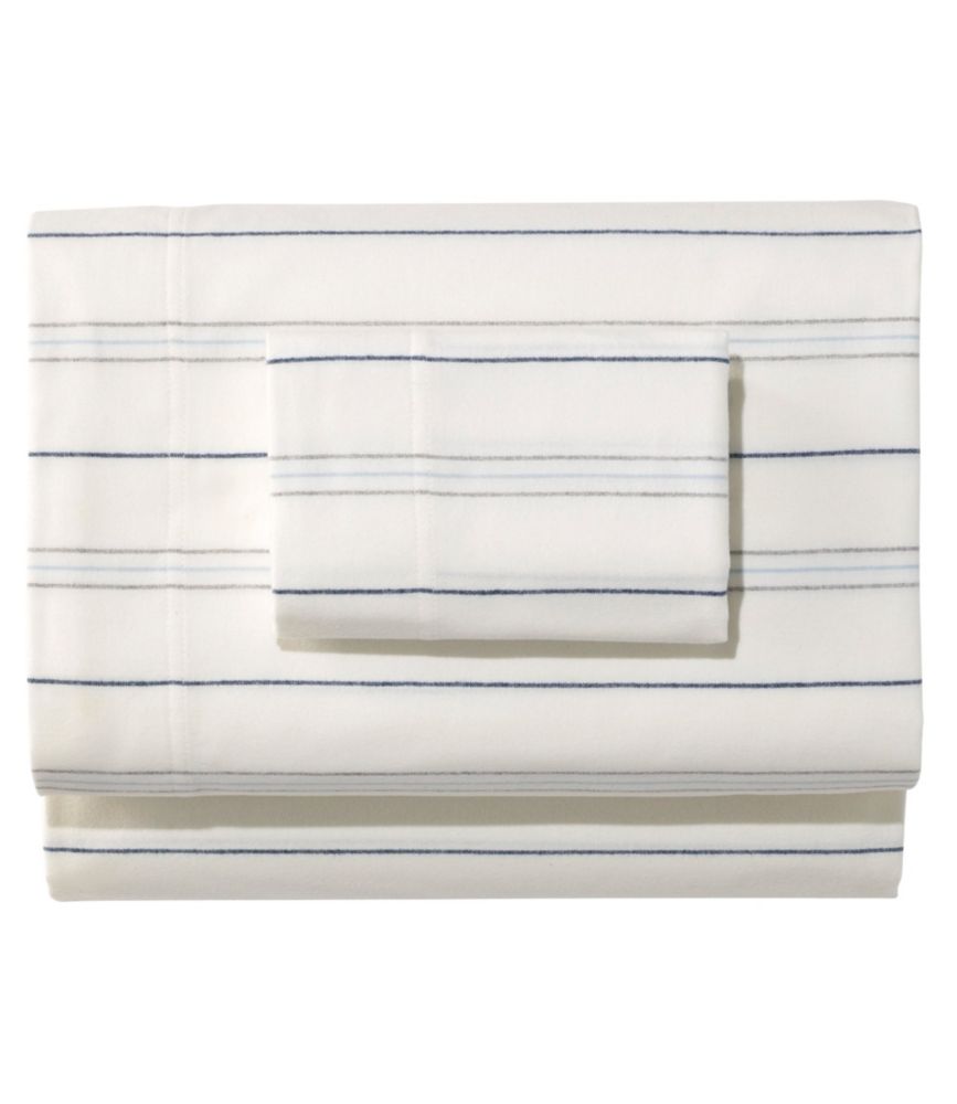 I[KjbNEtlEV[cERNVAXgCv^Organic Flannel Sheet Collection, Stripe