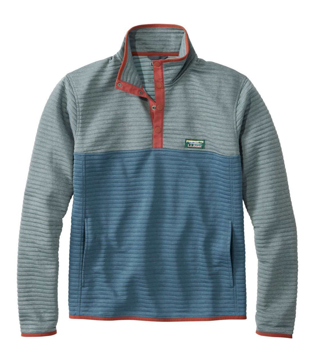 GA[CgEjbgEvI[o[AJ[ubN^Men's Airlight Knit Pullover, Colorblock