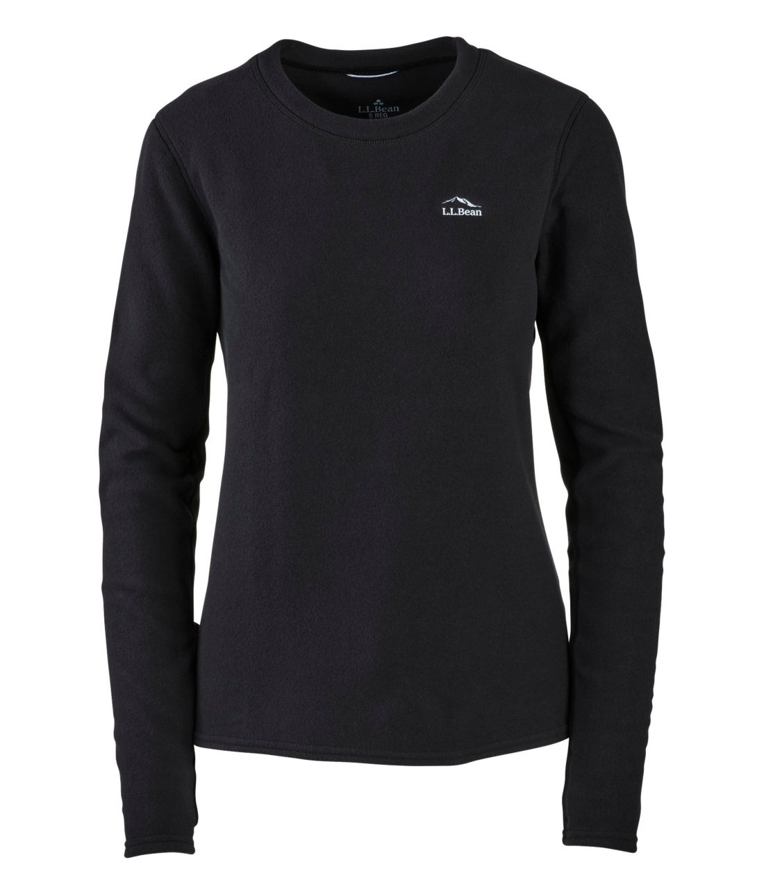 GEGEr[Et[XEx[XC[EN[A^Women's L.L.Bean Fleece Base Layer Crew, Long-Sleeve