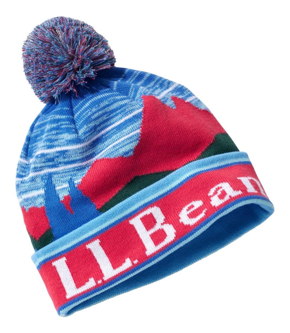 LbYEGEGEr[E|Enbg^Kids' L.L.Bean Pom Hat