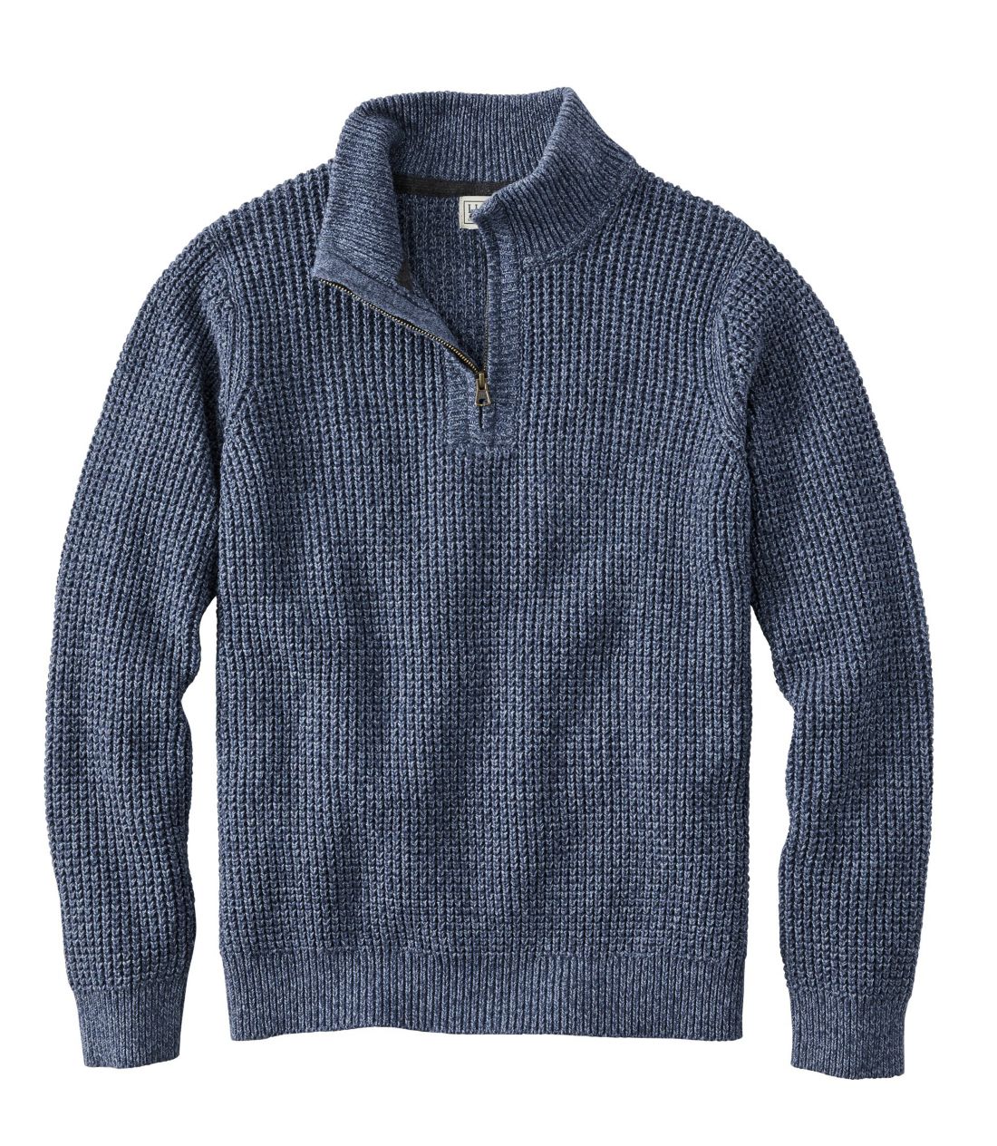 I[KjbNERbgEZ[^[ANH[^[Wbv^Men's Organic Cotton Sweater, Quarter-Zip