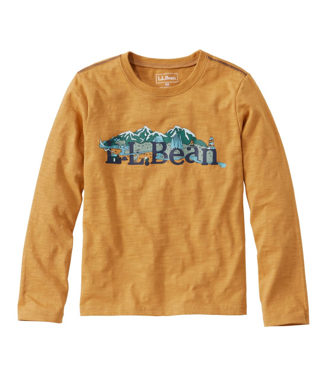 LbYEOtBbNEeBA@O[CU_[N^Kids' Graphic Tee, Long Sleeve Glow-in-the-Dark