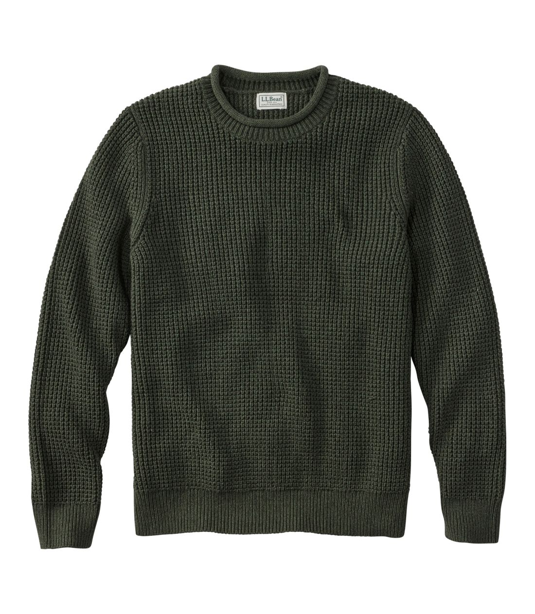 I[KjbNERbgEZ[^[A[lbN@N[^Men's Organic Cotton Sweater, Rollneck Crew