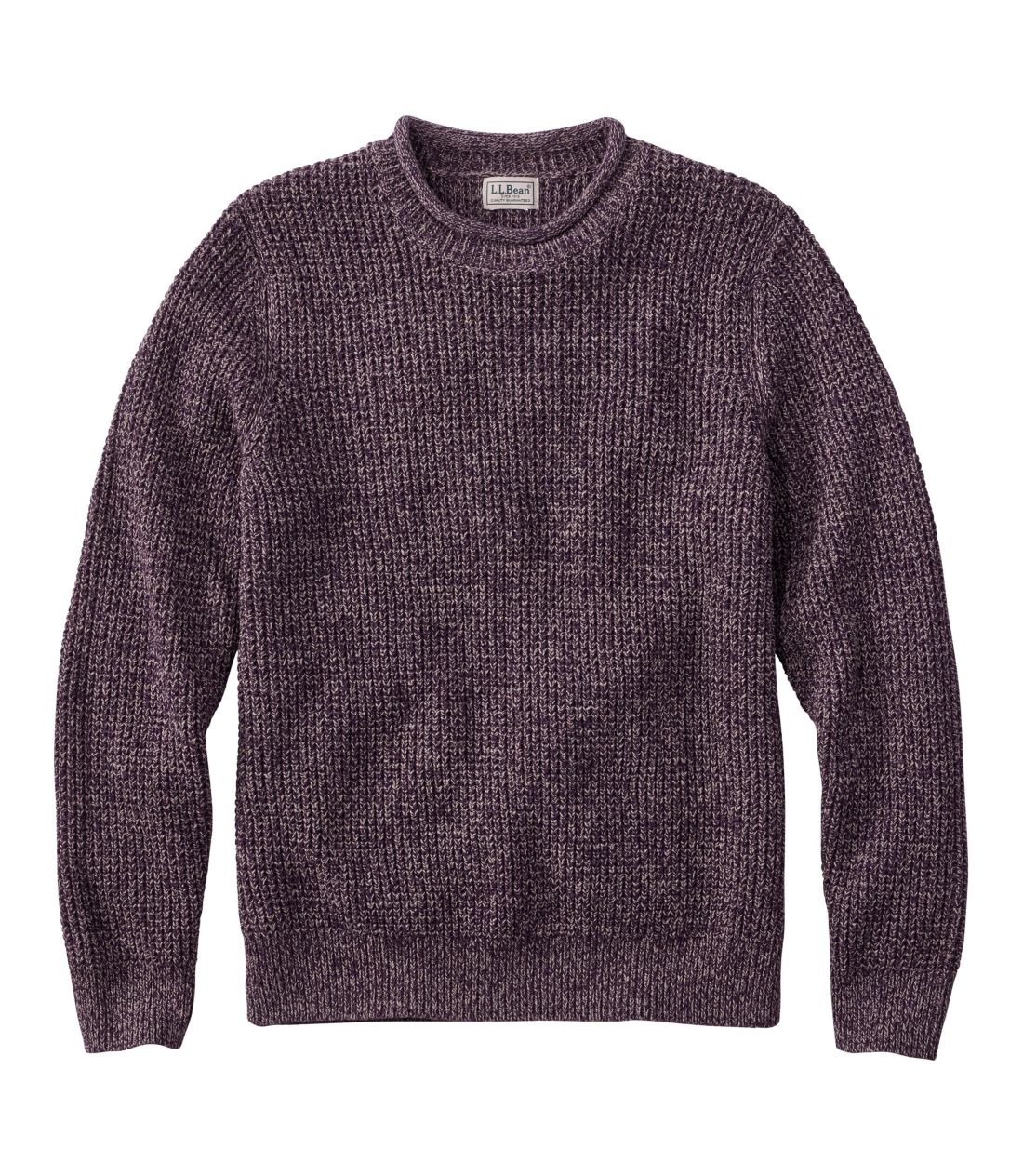 I[KjbNERbgEZ[^[A[lbN@N[^Men's Organic Cotton Sweater, Rollneck Crew